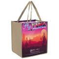 Sublimated PET Non-Woven Grocery Tote Bag