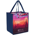 Sublimated PET Non-Woven Grocery Tote Bag