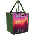 Sublimated PET Non-Woven Grocery Tote Bag