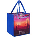 Sublimated PET Non-Woven Grocery Tote Bag
