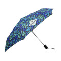 Fashion Print Auto Open And Close Compact Umbrella