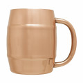 14 oz Ankara Copper Coated Stainless Steel Moscow Mule Mug