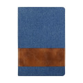 Denim With Leatherette Band Journal