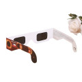 Full Color Solar Eclipse Paper Glasses, CE & Iso Certified