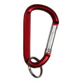 Large Size Carabiner Keyholder with Split Ring Attachment