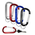 Large Size Carabiner Keyholder with Split Ring Attachment