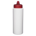 32 oz. HDPE Plastic Water Bottles with Quick Shot Lid