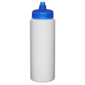 32 oz. HDPE Plastic Water Bottles with Quick Shot Lid