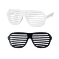 Black & White Slotted Glasses