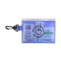 First Aid in Zip Close Pouch with Carabiner