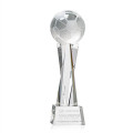 Soccer Ball Award on Grafton Base - Clear
