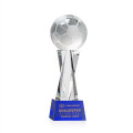 Soccer Ball Award on Grafton Base - Blue