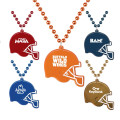 Football Helmet Medallion Beads