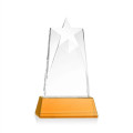 Millington Star VividPrint™ Award on Base - Amber