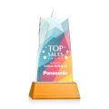 Millington Star VividPrint™ Award on Base - Amber