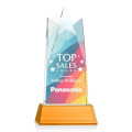 Millington Star VividPrint™ Award on Base - Amber