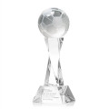 Soccer Ball Award on Langport Base - Clear