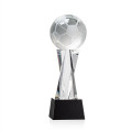 Soccer Ball Award on Grafton Base - Black