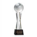 Soccer Ball Award on Grafton Base - Black