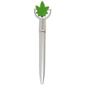 Cannabis Leaf Squeeze Top Pen