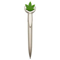 Cannabis Leaf Squeeze Top Pen