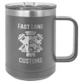 15 oz Polar Camel® Stainless Steel Insulated Coffee Mug