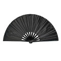 Funny Large Bamboo Fan With UV Reactive Ink