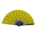 Funny Large Bamboo Fan With UV Reactive Ink