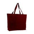 12 Oz. Cotton Canvas Jumbo Tote Bag With Long Handles