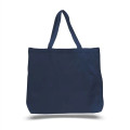 12 Oz. Cotton Canvas Jumbo Tote Bag With Long Handles