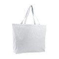12 Oz. Cotton Canvas Jumbo Tote Bag With Long Handles
