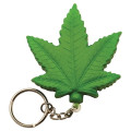 Cannabis Leaf Stress Reliever Keyring