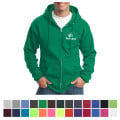 Port & Company® Core Fleece Full-Zip Hooded Sweatshirt