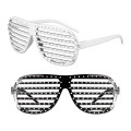 Slotted rhinestone glasses with studs