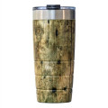 22 oz. Bison® Stainless Steel Insulated Wood Grain Tumbler