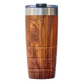 22 oz. Bison® Stainless Steel Insulated Wood Grain Tumbler