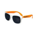 White Frame Classic Sunglasses