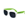 White Frame Classic Sunglasses