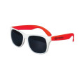 White Frame Classic Sunglasses