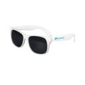 White Frame Classic Sunglasses