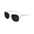 White Frame Classic Sunglasses