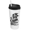 The Roadmaster - 20 oz. Travel Tumbler w. Sip Lid & Straw