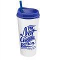 The Roadmaster - 20 oz. Travel Tumbler w. Sip Lid & Straw