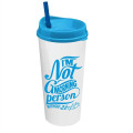 The Roadmaster - 20 oz. Travel Tumbler w. Sip Lid & Straw