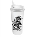 The Roadmaster - 20 oz. Travel Tumbler w. Sip Lid & Straw