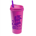 The Roadmaster - 20 oz. Travel Tumbler w. Sip Lid & Straw