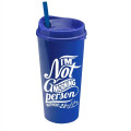 The Roadmaster - 20 oz. Travel Tumbler w. Sip Lid & Straw