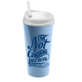 The Roadmaster - 20 oz. Travel Tumbler w. Sip Lid & Straw
