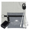 Mobile Tech Kit Charging Cables, Microfiber