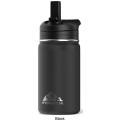 14oz Hydrapeak® Stainless Steel Insulated Straw Water Bottle